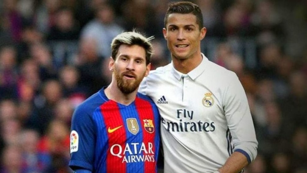Messi hơn Ronaldo tới 60 triệu euro giá trị chuyển nhượng. Ảnh Marca