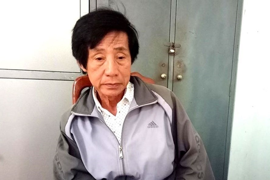 Ông Huỳnh Bê thời điểm bị cơ quan công an bắt giữ.