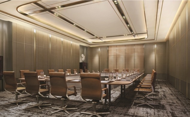 Hệ thống 7 phòng họp trang bị hiện đại, xứng tầm các cuộc hội đàm toàn cầu