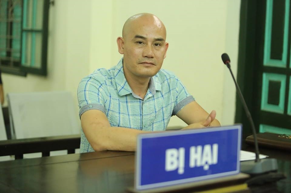 Bị hại Nguyễn Văn Thiện.