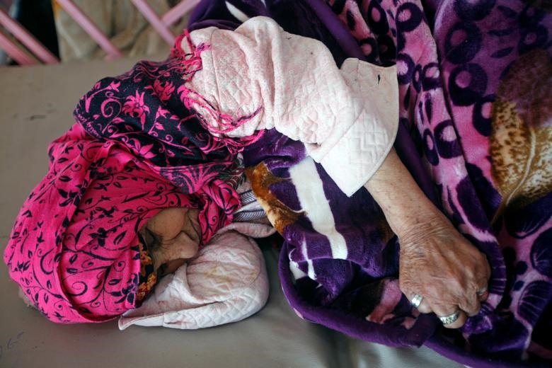 Mỗi ngày, trung tâm điều trị dịch tả tạm thời ở Sanaa đón hơn 1.000 bệnh nhân. 