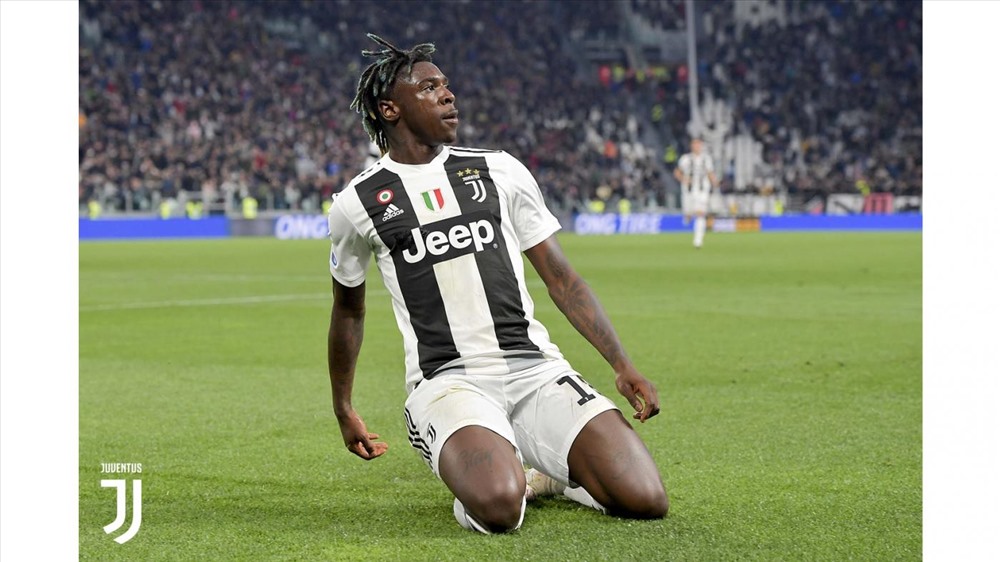 Moise Kean giúp Juventus giành trọn vẹn 3 điểm. Ảnh: Juventus