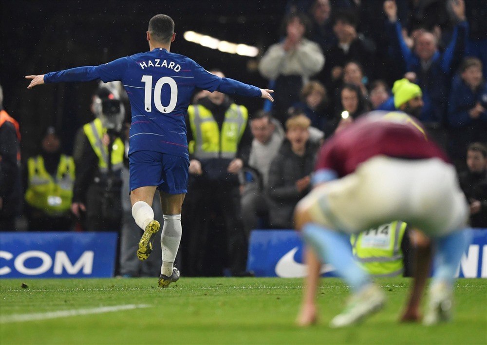 Chelsea hiện tại đang dựa hoàn toàn vào nguồn cảm hứng mang tên Hazard.