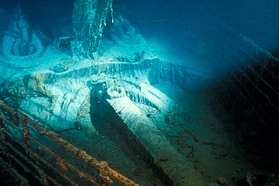 Xác tàu Titanic, con tàu bị chìm năm 1912, được tìm thấy năm 1985. Ảnh: CNN 