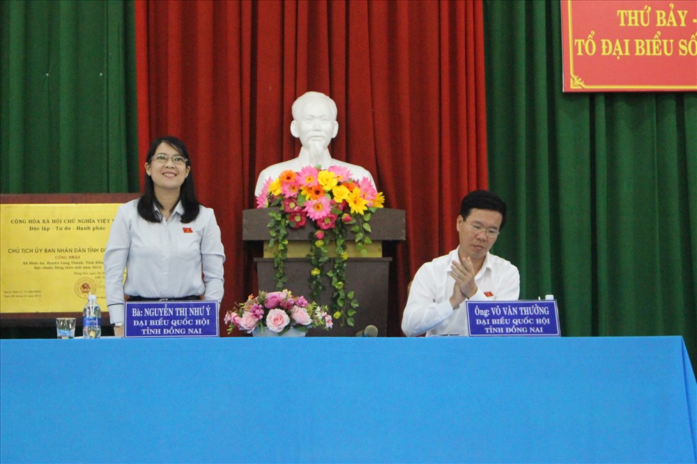 Đoàn đại biểu quốc hội tỉnh Đồng Nai - đơn vị số 1 - tiếp xúc cử tri huyện Long Thành