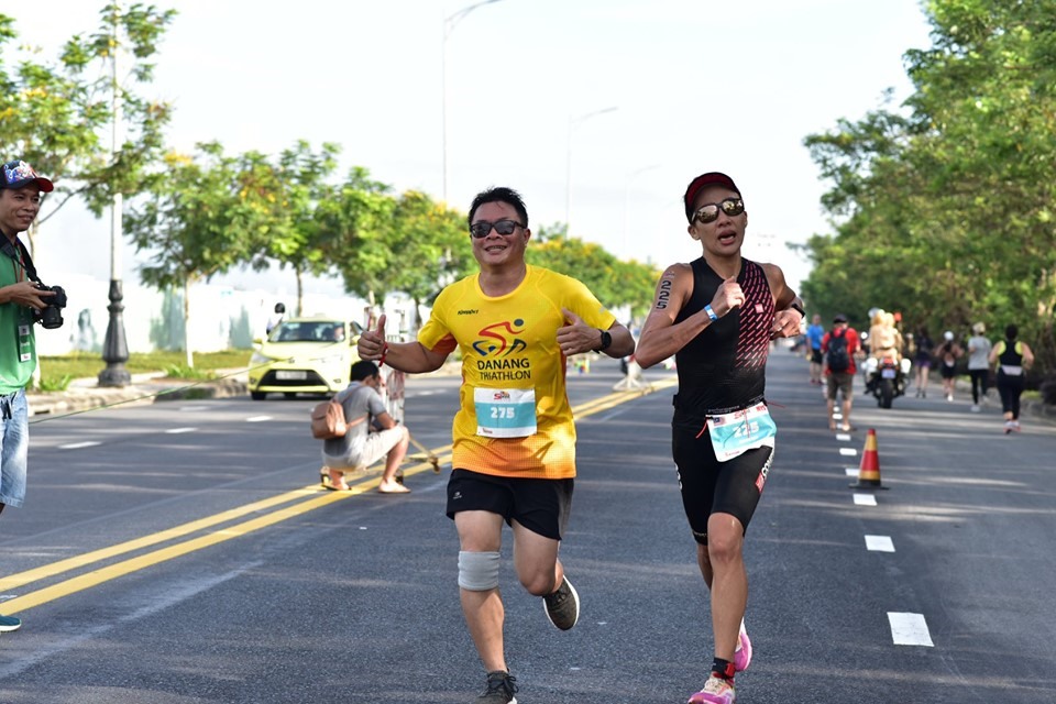 Cuộc đua Sprint trong khuôn khổ sự kiện IRONMAN 70.3 vô địch Châu Á Thái Bình Dương, Việt Nam 2019.