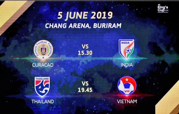 Tuyển Việt Nam sẽ đọ sức với Thái Lan tại King's Cup 2019. 