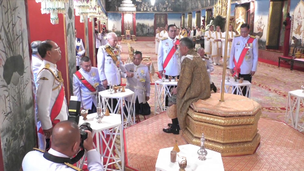 Một số hình ảnh khác trong nghi lễ ở cung Baisal Daksin. Ảnh: The Nation.