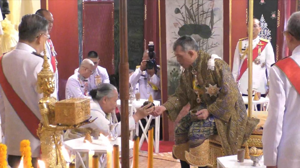 Một số hình ảnh khác trong nghi lễ ở cung Baisal Daksin. Ảnh: The Nation.