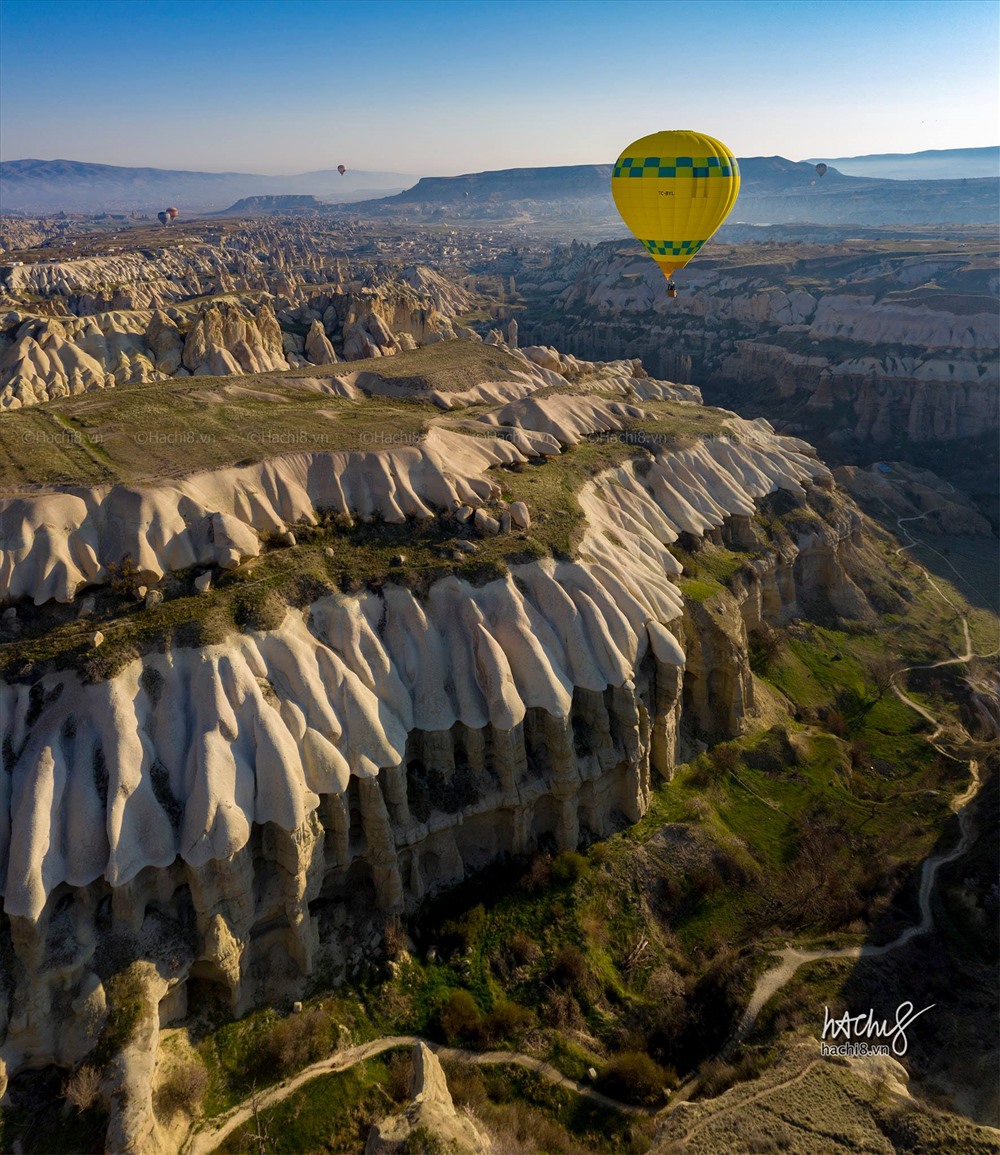 Cao nguyên đá độc đáo ở Cappadocia. Ảnh: Ngô Huy Hoà.