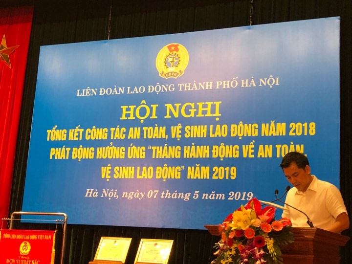  Ông Lê Đình Hùng - Phó Chủ tịch LĐLĐ TP. Hà Nội 