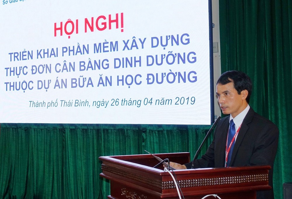 Ông Nguyễn Văn Thắng – Phó trưởng chi nhánh Kinh doanh khu vực Đông Bắc, Công ty Ajinomoto Việt Nam chia sẻ về dự án.