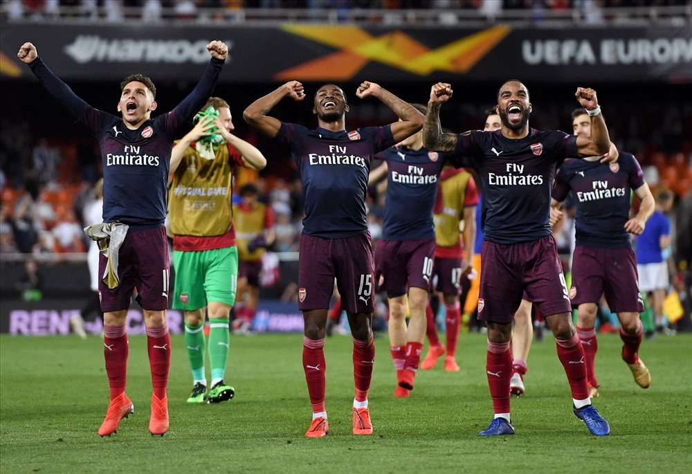 Arsenal đã làm nên lịch sử. Ảnh: Reuters.