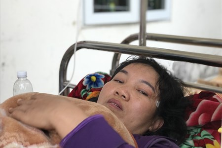 Hàng loạt công nhân bị ngộ độc khí ở Vĩnh Phúc