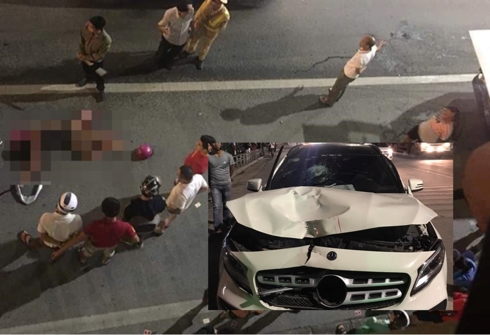 Lái xe Mercedes say rượu đâm chết người ở hầm Kim Liên