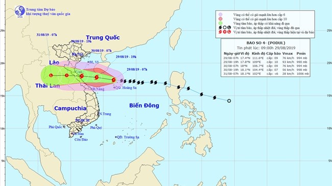 Bão số 4 Podul