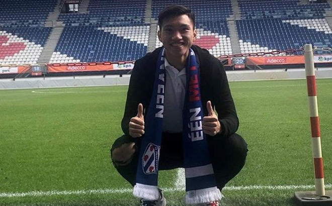 Đoàn Văn Hậu sang CLB SC Heerenveen