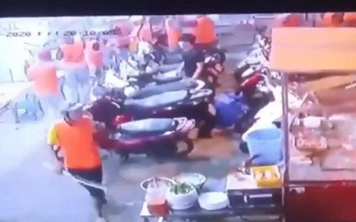 Vụ 200 đối tượng áo cam náo loạn quán ốc