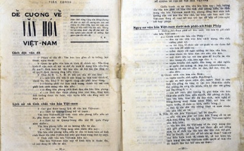 80 năm Đề cương về văn hóa Việt Nam