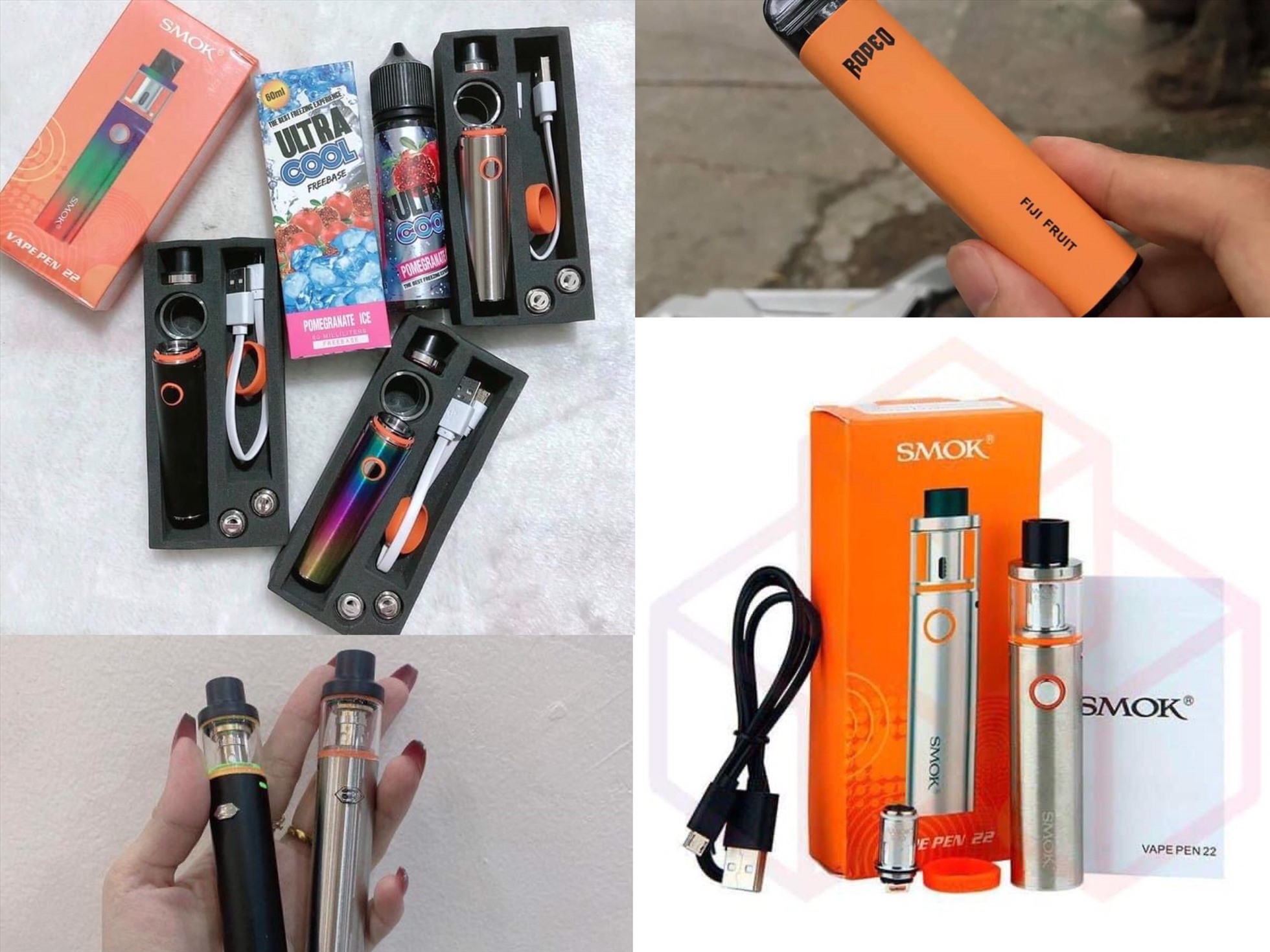  Hiểm họa thuốc lá điện tử