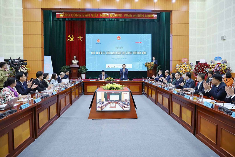 Thuế và nền tài chính lành mạnh cho sự phát triển bền vững