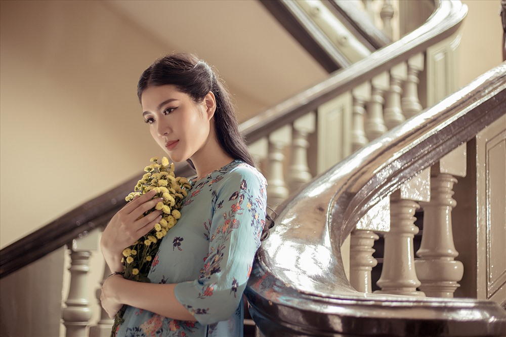 Người đẹp Vũ Bình Minh. Ảnh: N.P