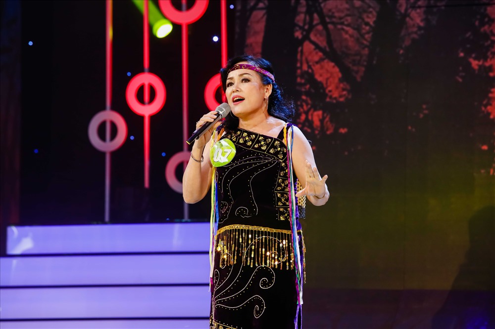 Thí sinh Nguyễn Thị Chín. Ảnh:T.L