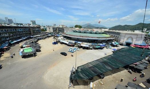 Chợ Đầm, một dự án của Cty CP Sông Đà Nha Trang. Ảnh: MINH NGỌC
