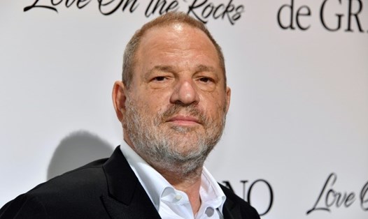 Ông trùm sản xuất phim Harvey Weinstein. Ảnh: AFP