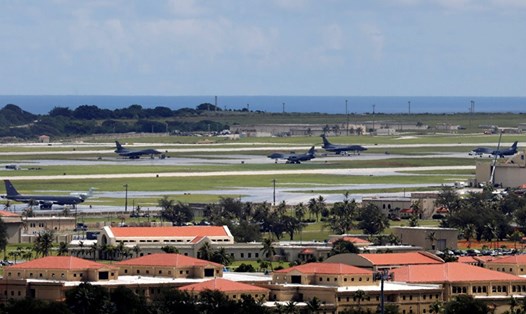 Triều Tiên một lần nữa đe dọa tấn công Guam. Ảnh: Reuters