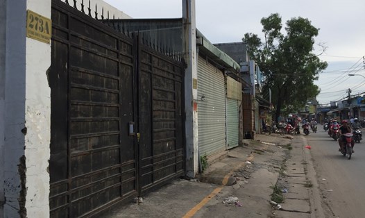 Trụ sở Cty Growfeed Việt Nam tại TPHCM đóng cửa im ỉm. Ảnh: L.T