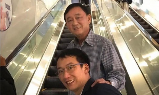 Panthongtae Shinawatra -con trai ông Thaksin đã đến Cục Điều tra đặc biệt ở Bangkok hôm 17.10 để trình diện. Ảnh: Instagram
