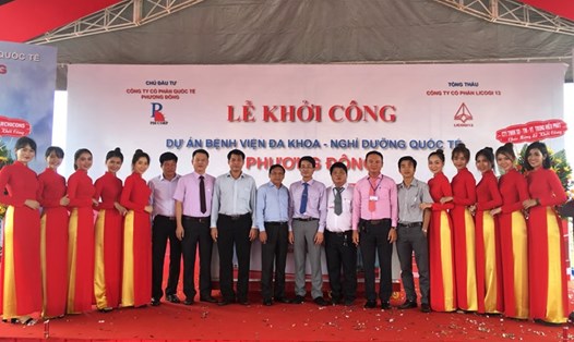 Bệnh viện nghỉ dưỡng Quốc tế Phương Đông khởi công với tổng vốn trên 2.500 tỉ đồng do ông Nguyễn Văn Hải làm Chủ tịch HĐQT.