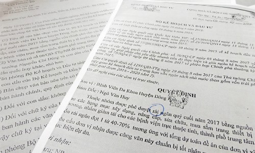 Bộ Kế hoạch & Đầu tư phát hiện văn bản giả mạo con dấu, chữ ký của Bộ trưởng Nguyễn Chí Dũng.