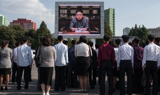 Vũ khí hạt nhân là "vấn đề sống còn" của Triều Tiên và từ chối đàm phán với Mỹ. Ảnh: Newsweek
