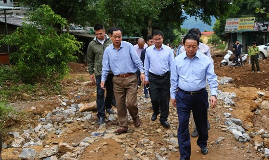 Chuyến thăm của Bộ trưởng Bộ TN-MT Trần Hồng Hà