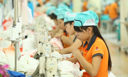  Lao động ngành dệt may đối diện với nguy cơ mất việc rất cao trong kinh tế số hóa. Ảnh: HẢI NGUYỄN 