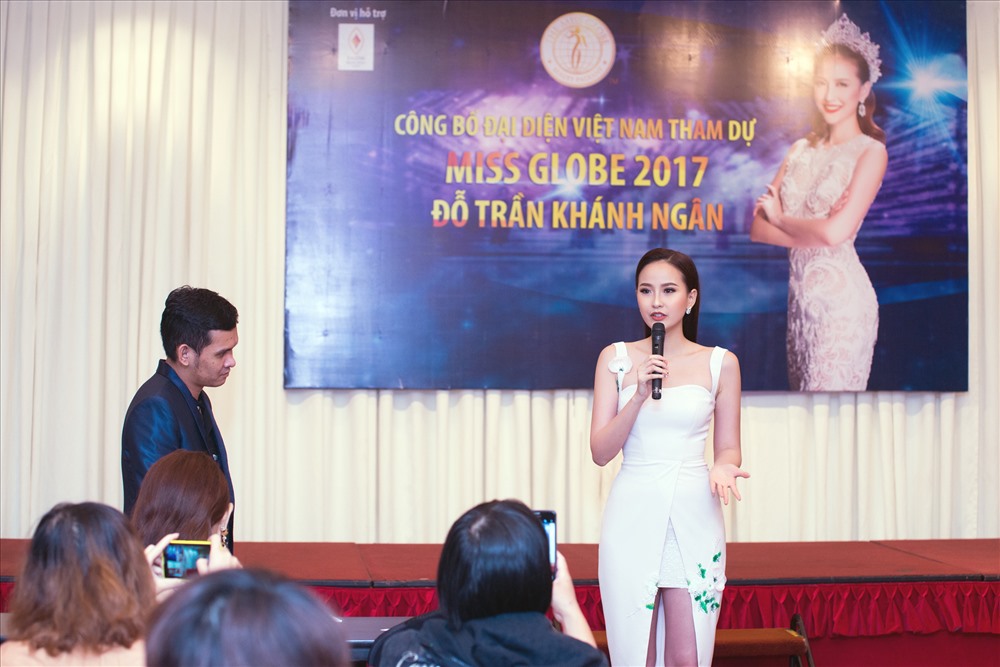 Khánh Ngân chia sẻ về quá trình chuẩn bị của mình. Ảnh: T.L