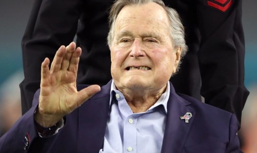 Cựu Tổng thống Mỹ George H.W.Bush. Ảnh: Reuters