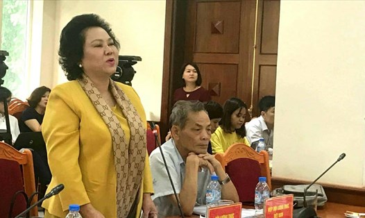 Bà Lý Kim Chi, Chủ tịch Hội Lương thực thực phẩm TP.HCM.