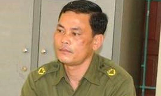 Ông Nguyễn Ngọc Thấu - Trưởng CA xã Nghi Quang. Ảnh: PT