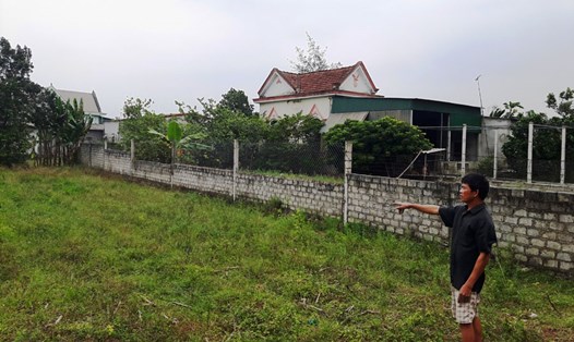 Nhiều khuất tất, sai phạm về đất đai tại xã Nghi Phong chưa được xử lý rốt ráo. Ảnh: QUANG ĐẠI