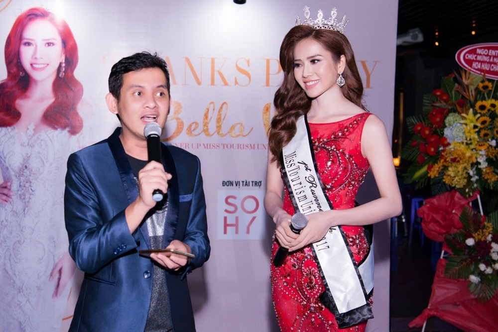 Bella Mai và quản lý cũ của Nguyễn Thị Thành. Ảnh: H.T