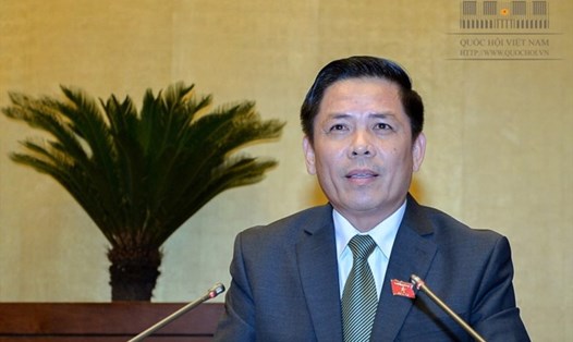 Bộ trưởng Bộ Giao thông vận tải Nguyễn Văn Thể (Ảnh: QH)