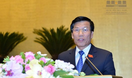 Bộ trưởng Bộ Văn hóa thể thao và du lịch Nguyễn Ngọc Thiện (Ảnh: QH)
