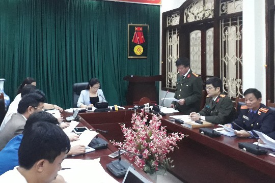 Các cơ quan chức năng thông tin về vụ việc tại buổi gặp mặt báo chí chiều 19.11.