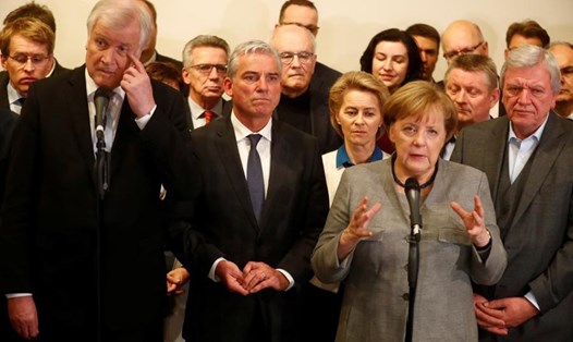 Thủ tướng Đức Anglela Merkel có thể mất nhiệm kỳ thứ tư sau khi thành lập liên minh thất bại. Ảnh: Reuters