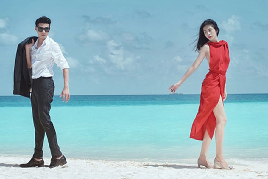 Từ phim ca nhạc “Chuyện tình Maldives”, Noo Phước Thịnh “tách” ra được 3 MV. Ảnh: T.L