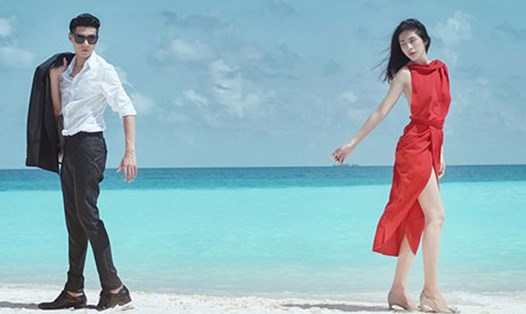 Từ phim ca nhạc “Chuyện tình Maldives”, Noo Phước Thịnh “tách” ra được 3 MV. Ảnh: T.L