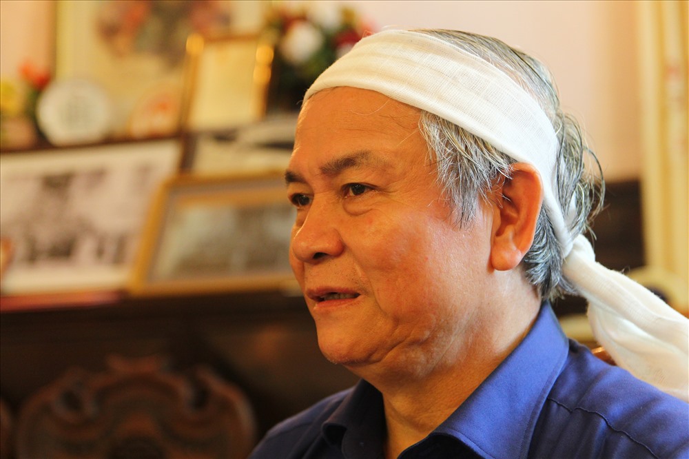 Ông Trịnh Cần Chính nói về việc hoãn đặt tên phố mang tên nhà tư sản Trịnh Văn Bô. Ảnh: Cường Ngô